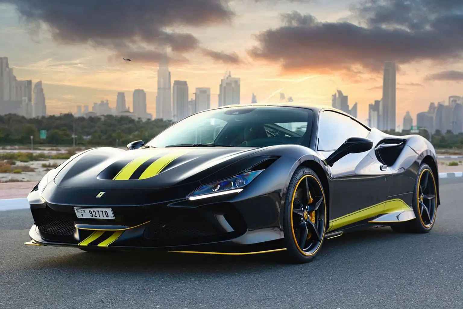 Ferrari F8 Tributo black